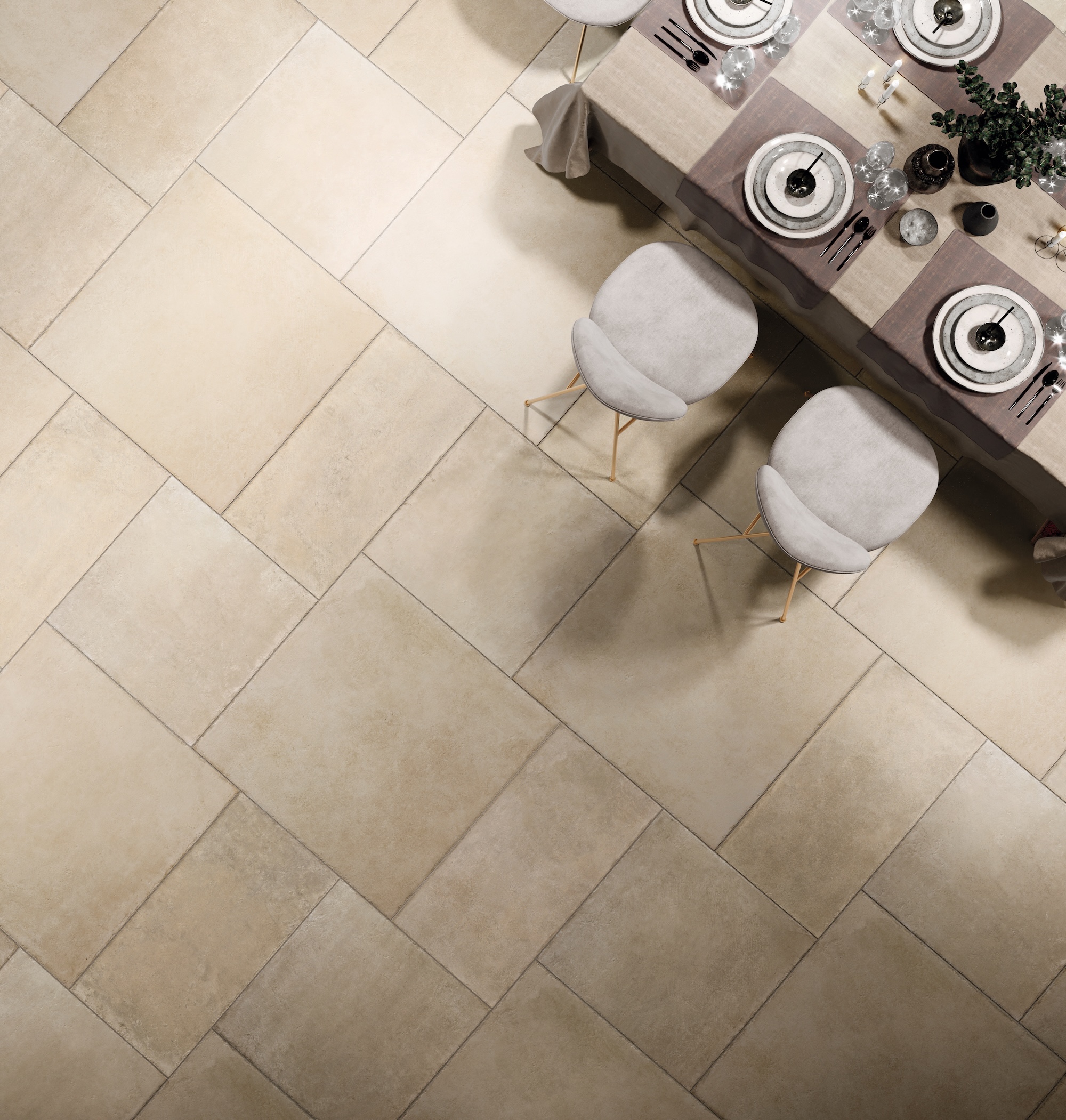 FotoKeramische vloertegels van Douglas & Jones die je interieur meteen pit geven